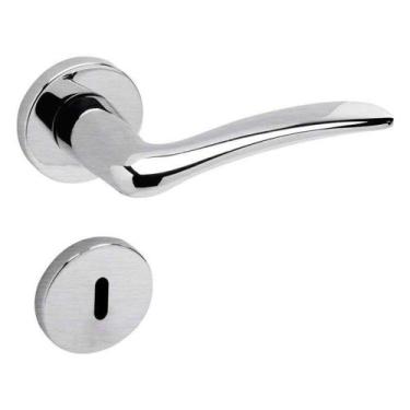 Imagem de Fechadura 602 St2 55mm Interna Cromo Escovada Lafonte - La fonte