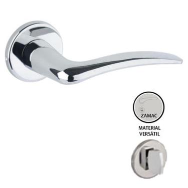 Imagem de Fechadura 602 Banheiro St2 55mm Cromado Lafonte - LA FONTE