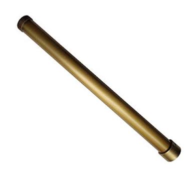 Imagem de 3/4 ouro rosa ouro branco preto escovado cor antiga latão tubo de extensão de chuveiro barra de elevação barra de deslizamento de tubo de extensão, antigo, 50 cm