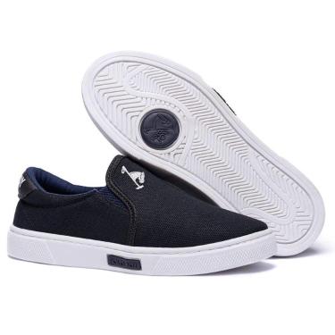Imagem de Tênis Iate Infantil Slip On Elástico Conforto Polo Joy-Masculino