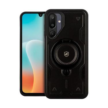 Imagem de Capa para Celular Gshield Samsung Galaxy M16 Ringket Proteção Contra Impactos Anti-Slip Textura Lateral Transparente 1