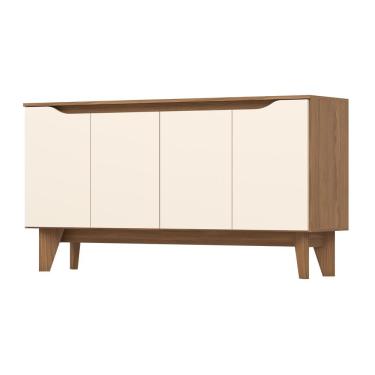 Imagem de Buffet 4 Portas Quartzo S351 Nature Off White - Henn