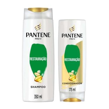 Imagem de Kit Pantene PRO-V Restauração Shampoo 350ml + Condicionador 175ml, 525