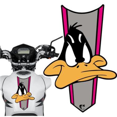 Imagem de Adesivo Faixa Gravata sem resina Moto Patolino Rosa - Teu Adesivo, Ros