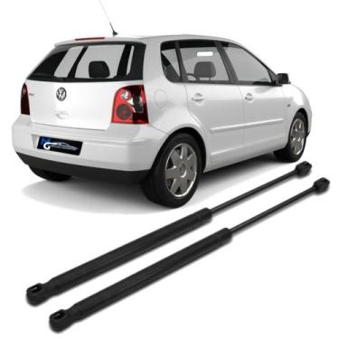 Imagem de Kit Par Amortecedor Pistão Tampa Traseira Porta Malas Vw Polo Hatch 20