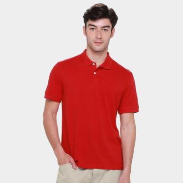 Imagem de Camisa Polo Forum I Masculina, Vermelho, GG