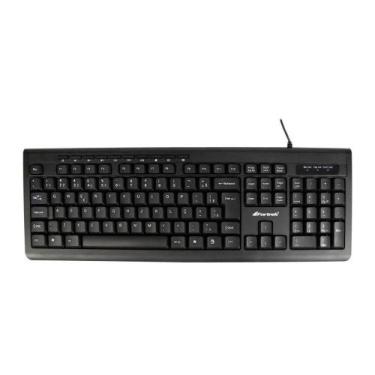 Imagem de Teclado multimídia fortrek mlk-101 usb abnt2,  Preto