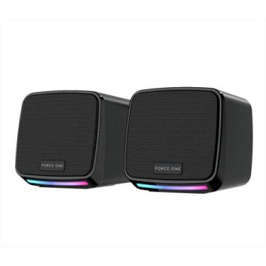 Imagem de Caixa de Som Gamer Force One Explorer, 3W, Preto