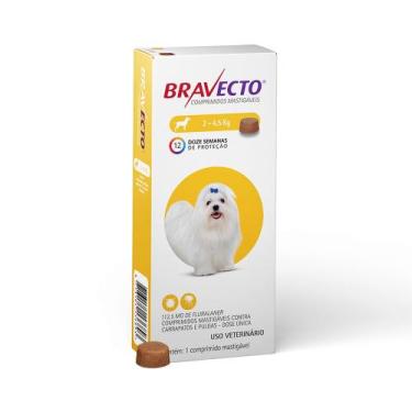 Imagem de Antipulgas e Carrapatos MSD Bravecto para Cães de 2 a 4,5 Kg - afg