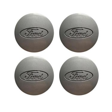 Imagem de Kit Calota Centro Roda Ranger Limited XLS XLT 2013 2018 Pta - Garagem 