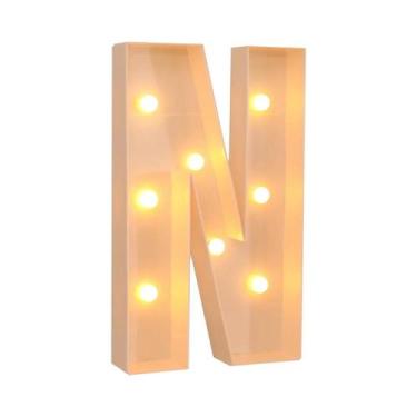Imagem de Caixa De Balões Gigante De 91,5 CM Com Letras De LED Para Decoração De