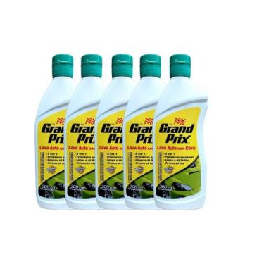 Imagem de Kit com 5 GRAND PRIX LAVA AUTO COM CERA 200 ML