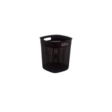 Imagem de Cesto Linha Naturalle Rattan 12,0 L Tabaco Rischoto - Rischioto