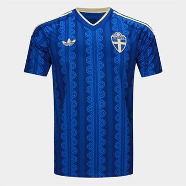 Imagem de Camisa Seleção Suécia Away 2026 s/nº Torcedor Adidas Originals Masculina-Masculino