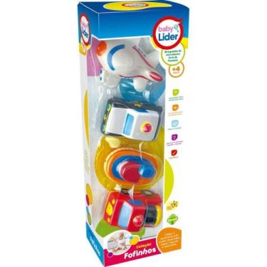 Imagem de Brinquedo para Bebe Colecao Fofinhos Transportes CX.C/04 - Lider