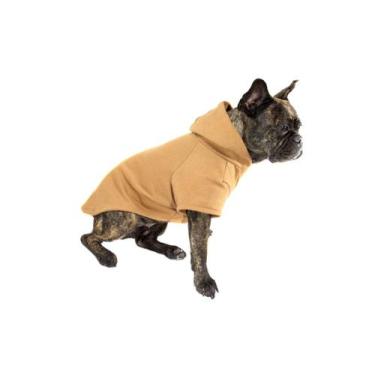 Imagem de Blusão Moletom para Cachorro e Gato Pet - Bichinho Chic, Caramelo, 03