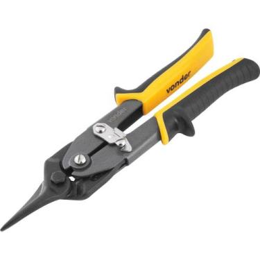 Imagem de Tesoura 10", Para Chapas, Modelo Aviação, Corte Reto, VDP 10r, Vonder 