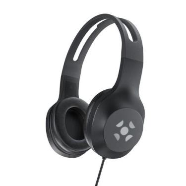 Imagem de Fone de ouvido com microfone fortrek fk621a 3.5mm preto