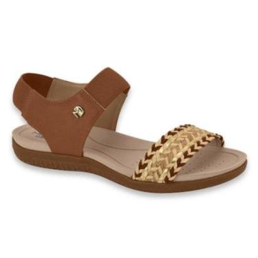 Imagem de Sandalia Feminina Modare Ortopédica Anatomica Elastico Fascite Esporão Ref: 7125.241-Fe...