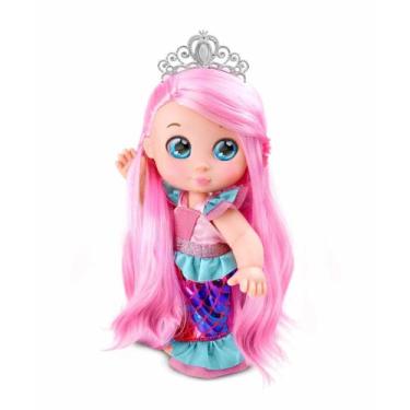 Imagem de Boneca Minha Primeira Princesa Kilty Pop Sereia 26 Cm - Roma Brinquedo