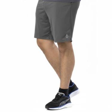 Imagem de Bermuda Sport Masculina Plus Size Selene - 24930, Chumbo, X2