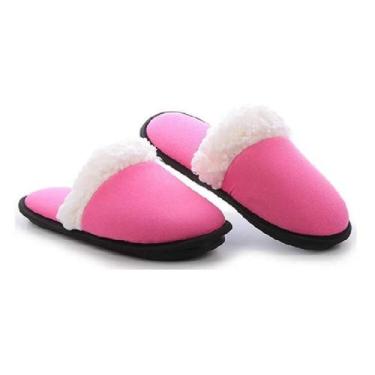 Imagem de Pantufa Textil Mafeçilli Feminino, Pink, 35/36