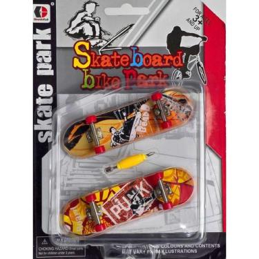 Imagem de Skate de Dedo Blister com 2 Skateboard Bike Park - Die Cast