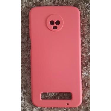 Imagem de Capa Capinha Case Motorola Moto Z3 Play Aveludado com proteção de câme