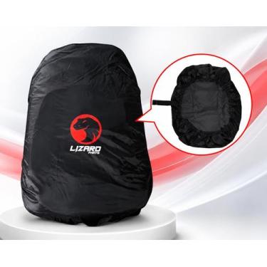 Imagem de Capa Impermeável Chuva/ Respingos Para Mochila Moto Lizard