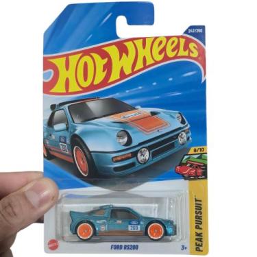 Imagem de Ford RS200 Gulf Hot Wheels Super THunt 2025 Lote Q JBC49