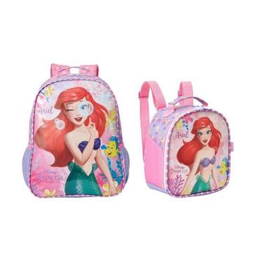 Imagem de Kit Mochila Lancheira Ariel - Xeryus