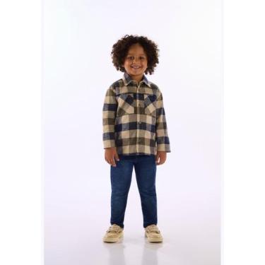 Imagem de Jaqueta Flanelada Xadrez Up Baby, Verde