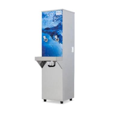 Imagem de Bebedouro de Água Industrial Inox 25 LItros 2 Torneiras Natural e Gela
