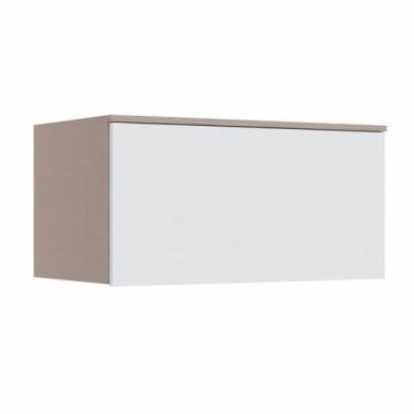 Imagem de Módulo Aéreo 1 Porta Basculante Requinte+ 100% MDF Cinza/Duna Line/Bra
