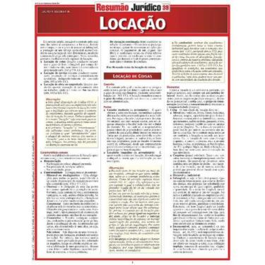 Imagem de Resumao Juridico - Locacao - Resumão