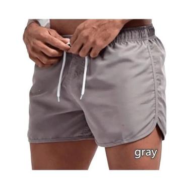 Imagem de Shorts Masculinos De Verão Em Seda Gelada Respirável Para Esportes, Ba