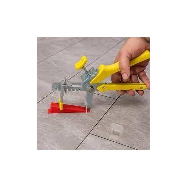 Imagem de Alicate Nivelador Fertak Aço Carbono Ergonômico para Porcelanato e Azu