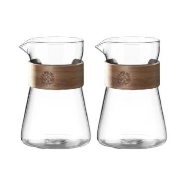 Imagem de Cafeteira De Vidro Borossilicato De Alta Qualidade 500ml (17oz) Com Ca