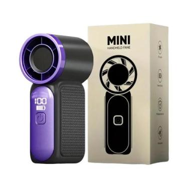 Imagem de Mini Ventilador Portátil 3600mAh Ventilador Turbo de Alta Velocidade p
