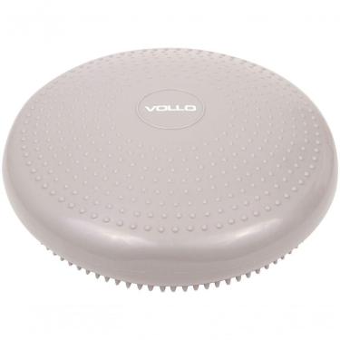 Imagem de Disco de Equilíbrio VP 1031 com Fortalecimento Muscular e Melhora do Equilíbrio Cinza com Bomba Vollo Sports