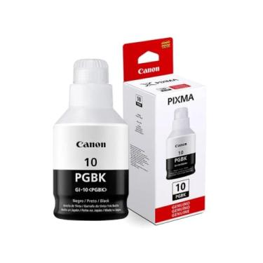 Imagem de REFIL DE TINTA CANON PRETA GI-10BK