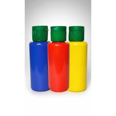 Imagem de Kit Tintas Acrílicas Cores Primárias 3x60ml - Congratulations Store