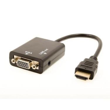 Imagem de Conversor hdmi para vga com audio - Equipamentos
