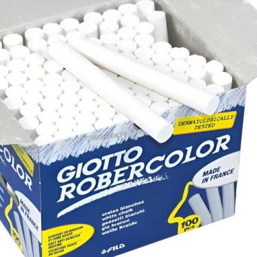 Imagem de Giz BRANCO Robercolor 100 Unidades GIOTTO - 538800 - FILA GIOTTO