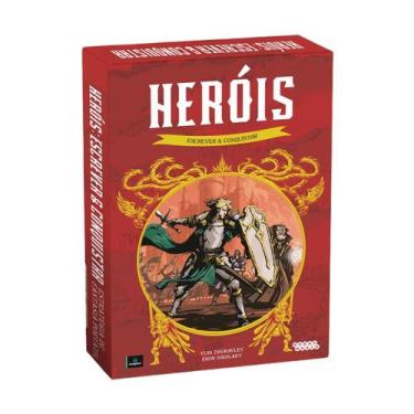Imagem de Jogo de Tabuleiro Heróis: Escrever & Conquistar - MeepleBR