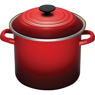 Imagem de Le Creuset Stockpot 26 cm Aço Carbono Esmaltado Vermelho