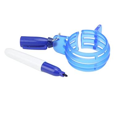 Imagem de Marcador de linha de bola de golfe, dispositivo compacto de desenho de linha de golfe, plástico de secagem rápida para uso geral(azul)