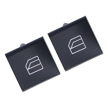 Imagem de Botão de reparo do interruptor, à prova de desgaste A2049055402 Tampa do botão do interruptor da janela para substituição do carro para Mercedes C180 C200 C220 C250 C300 C350 C63 AMG