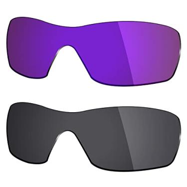 Imagem de 2 pares de lentes polarizadas de substituição da Mryok para óculos de sol Oakley Dart – Opções