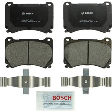 Imagem de BOSCH BP1396 QuietCast Premium Conjunto de pastilhas de freio a disco orgânico - Compatível com Hyundai Equus, Genesis; FRENTE